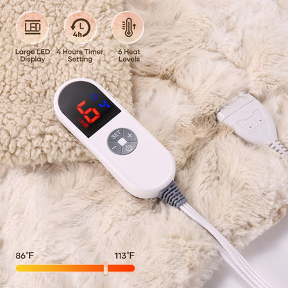 LumaFur™ Electric Heated Blanket