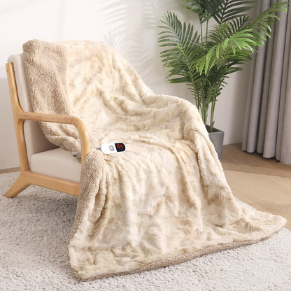 LumaFur™ Electric Heated Blanket